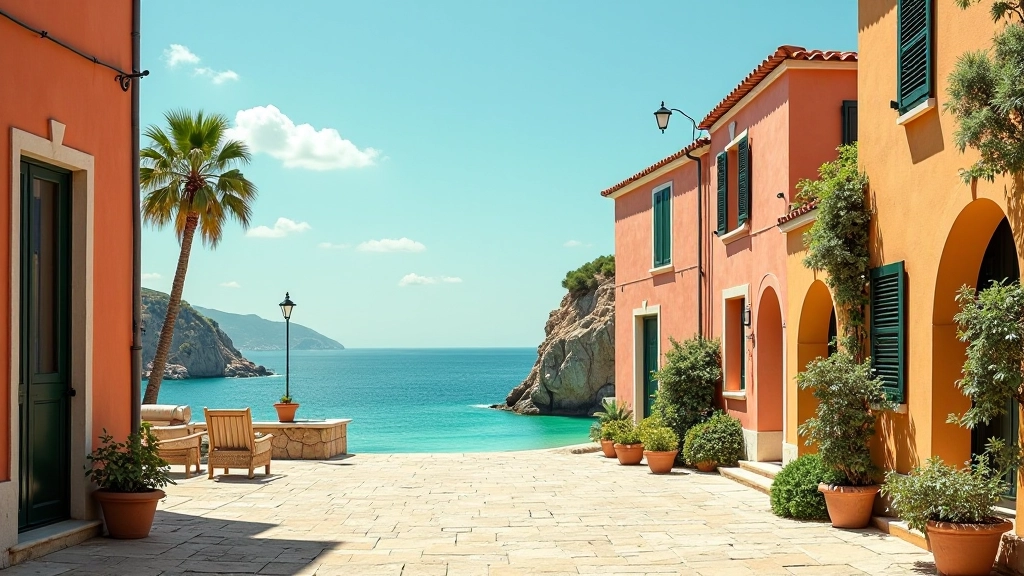 Mediterranean color palette with Italian cultural context